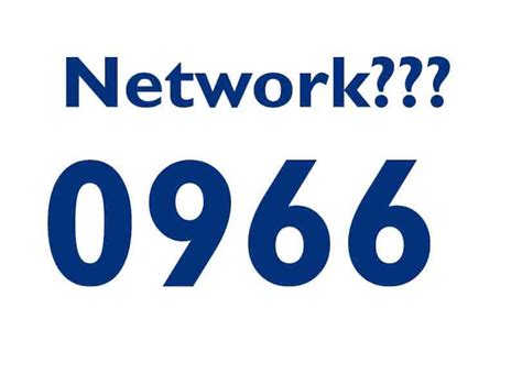 what network is 0966